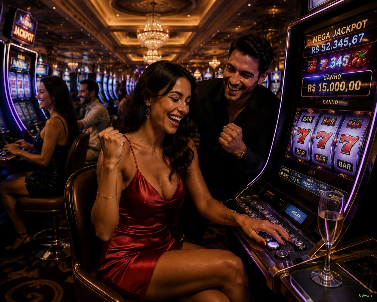 Cassino ao vivo da 86win com dealers reais